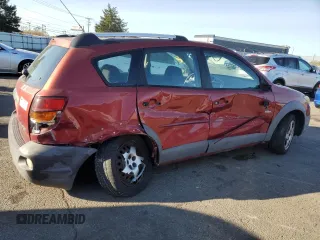 2004 Pontiac Vibe with VIN 5Y2SL62824Z445508, listed as a Copart auction lot 76160704 with 188,656 mi miles and Salvage Title. Bid and sale history available at carsss.com. Image 3.
