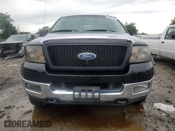 2005 Ford F-150 XLT with VIN 1FTPW145X5KE63882, listed as a Copart auction lot 63299475 with 204,166 mi miles and Salvage title. Bid and sale history available at DreamBid. Image 5.