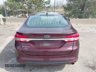 2017 Ford Fusion SE with VIN 3FA6P0HDXHR350377, listed as a IAAI auction lot 42091011 with 109,670 mi miles. Bid and sale history available at carsss.com. Image 16.