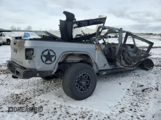 2020 Jeep Gladiator Sport S with VIN 1C6HJTAGXLL108861, listed as a Copart auction lot 88929645 with Not Provided miles and Salvage Title. Bid and sale history available at carsss.com. Image 3.
