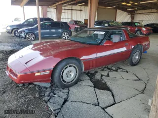 1987 Chevrolet Corvette with VIN 1G1YY2184H5108706, listed as a Copart auction lot 49134335 with 276,603 mi miles and Clean Title. Bid and sale history available at carsss.com. Image 1.
