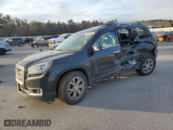 2014 GMC Acadia SLT with VIN 1GKKVRKD1EJ168590, listed as a Copart auction lot 86921254 with 165,314 mi miles and Salvage Title. Bid and sale history available at DreamBid. Image 1.