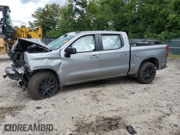 2024 Chevrolet Silverado 1500 RST with VIN 1GCPDEEK4RZ159204, listed as a Copart auction lot 66382754 with 0 mi miles and Salvage Title. Bid and sale history available at carsss.com. Image 1.