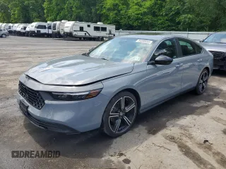 2023 Honda Accord Sport z VIN 1HGCY2F50PA020484, wystawiony jako Copart lot #59205095 z przebiegiem 24 526 mil mil oraz Szkody całkowita. Historia ofert i sprzedaży dostępna na DreamBid. Obrazek 1.