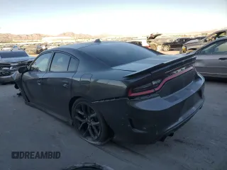 2022 Dodge Charger R/T with VIN 2C3CDXCT8NH203337, listed as a Copart auction lot 44342385 with 15,751 mi miles and Salvage Title. Bid and sale history available at carsss.com. Image 2.