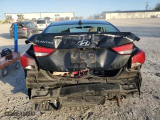 2016 Hyundai Elantra Value Edition with VIN KMHDH4AE7GU632844, listed as a Copart auction lot 48435605 with 162,995 mi miles and Salvage Title. Bid and sale history available at carsss.com. Image 6.