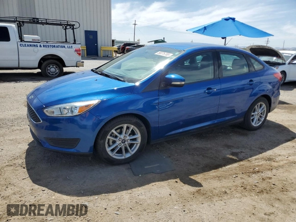 2018 Ford Focus SE z VIN 1FADP3F20JL293119, wystawiony jako Copart lot #58376765 z przebiegiem 38 322 mil mil oraz Szkoda całkowita • Salvage title. Historia ofert i sprzedaży dostępna na DreamBid. Obrazek 1.