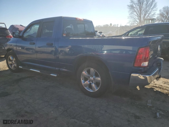 2009 Dodge Ram 1500 SLT with VIN 1D3HB18T49S738202, listed as a Copart auction lot 42455955 with 217,610 mi miles and Salvage Title. Bid and sale history available at carsss.com. Image 2.