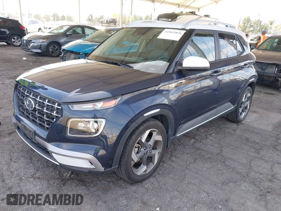 2022 Hyundai Venue SEL with VIN KMHRC8A31NU183510, listed as a IAAI auction lot 41861860 with 80,313 mi miles and . Bid and sale history available at DreamBid. Image 18.