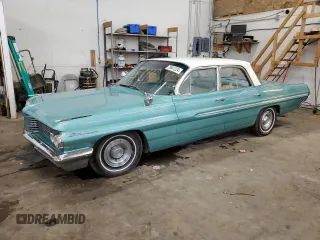 1962 Pontiac Bonneville z VIN 362P44023, wystawiony jako Copart lot #78941224 z przebiegiem 78 471 mil mil oraz Czysty tytuł • Clean title. Historia ofert i sprzedaży dostępna na DreamBid. Obrazek 1.