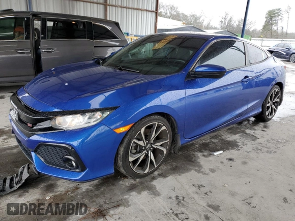 2019 Honda Civic Si z VIN 2HGFC3A53KH754944, wystawiony jako Copart lot #46032245 z przebiegiem 56 706 mil mil oraz Szkoda całkowita • Salvage title. Historia ofert i sprzedaży dostępna na DreamBid. Obrazek 1.
