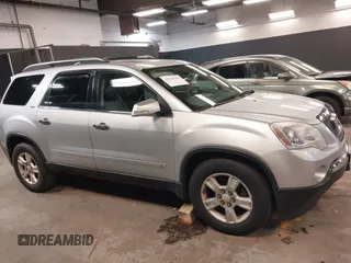 2009 GMC Acadia SLT1 with VIN 1GKEV23D59J118252, listed as a IAAI auction lot 42570244 with 110,310 mi miles and . Bid and sale history available at DreamBid. Image 13.
