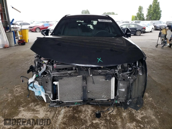 2023 Lexus UX 250h F Sport with VIN JTHB9JBHXP2065586, listed as a Copart auction lot 59037755 with 23,620 mi miles and Salvage title. Bid and sale history available at DreamBid. Image 5.