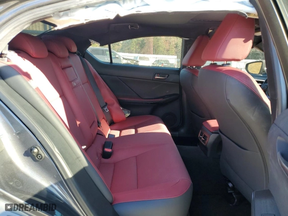 2022 Lexus IS with VIN JTHDA1D24N5120621, listed as a Copart auction lot 83882374 with 19,666 mi miles and Salvage Title. Bid and sale history available at carsss.com. Image 10.