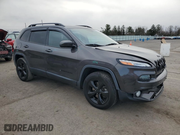 2018 Jeep Cherokee Limited with VIN 1C4PJMDX9JD546056, listed as a Copart auction lot 49957385 with 70,736 mi miles and Salvage Title. Bid and sale history available at carsss.com. Image 4.