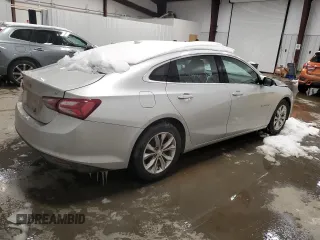 2020 Chevrolet Malibu LT with VIN 1G1ZD5ST1LF123428, listed as a Copart auction lot 44459655 with 83,336 mi miles and Salvage Title. Bid and sale history available at DreamBid. Image 3.
