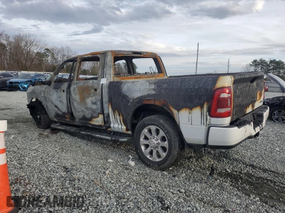2023 Ram 2500 Big Horn with VIN 3C6UR5DL7PG512358, listed as a Copart auction lot 85675444 with 0 mi miles and Salvage Title. Bid and sale history available at carsss.com. Image 2.