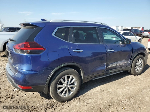 2019 Nissan Rogue SL with VIN 5N1AT2MT0KC832284, listed as a Copart auction lot 46877635 with 125,447 mi miles and Salvage Title. Bid and sale history available at carsss.com. Image 3.