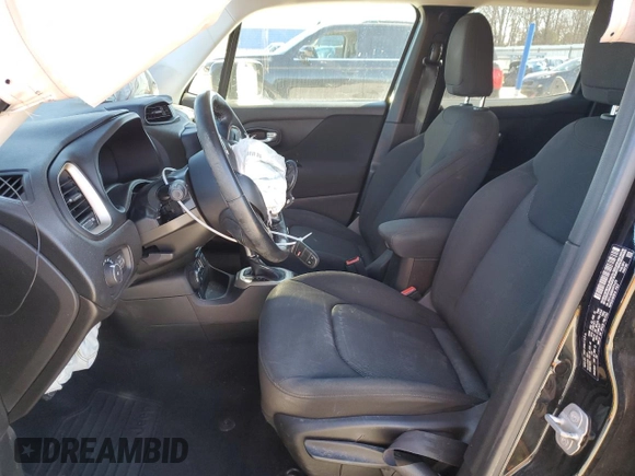 2017 Jeep Renegade Latitude with VIN ZACCJBBB5HPF31270, listed as a Copart auction lot 47350685 with 105,569 mi miles and Salvage Title. Bid and sale history available at carsss.com. Image 7.