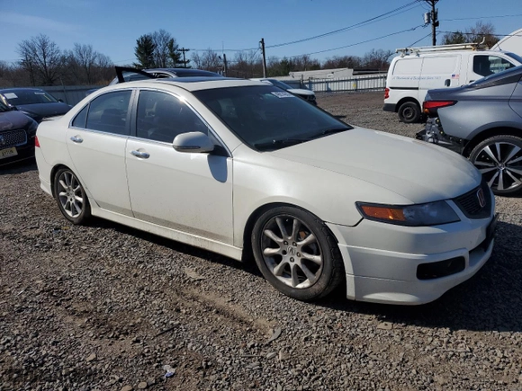 2007 Acura TSX Navi with VIN JH4CL96927C017386, listed as a Copart auction lot 49914285 with 222,019 mi miles and Clean Title. Bid and sale history available at carsss.com. Image 4.