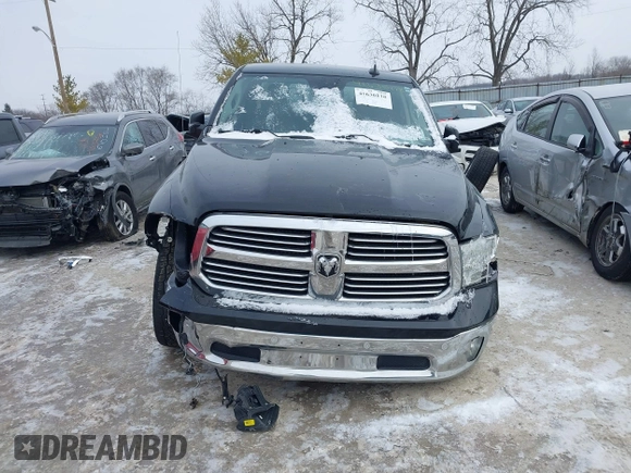 2018 Ram 1500 Big Horn with VIN 3C6RR7LG2JG241027, listed as a IAAI auction lot 41630118 with 103,033 mi miles. Bid and sale history available at carsss.com. Image 13.