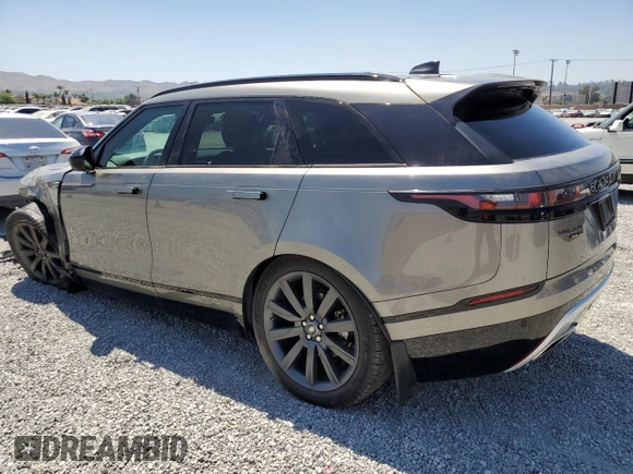 2020 Land Rover Range Rover Velar R-Dynamic S with VIN SALYK2FV2LA252609, listed as a Copart auction lot 58862743 with 44,565 mi miles. Bid and sale history available at carsss.com. Image 2.
