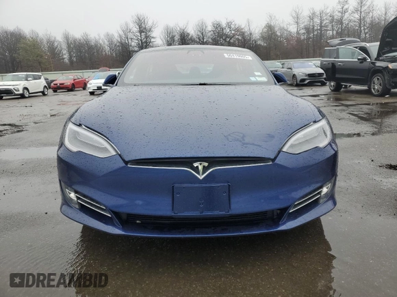 2020 Tesla Model S Performance with VIN 5YJSA1E47LF390673, listed as a Copart auction lot 50419005 with 37,764 mi miles and Salvage Title. Bid and sale history available at carsss.com. Image 5.