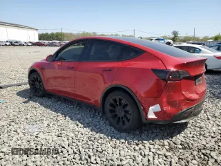 2021 Tesla Model Y Long Range z VIN 5YJYGDEE3MF189258, wystawiony jako Copart lot #54363615 z przebiegiem 56 315 mil mil oraz Szkoda całkowita • Salvage title. Historia ofert i sprzedaży dostępna na DreamBid. Obrazek 2.