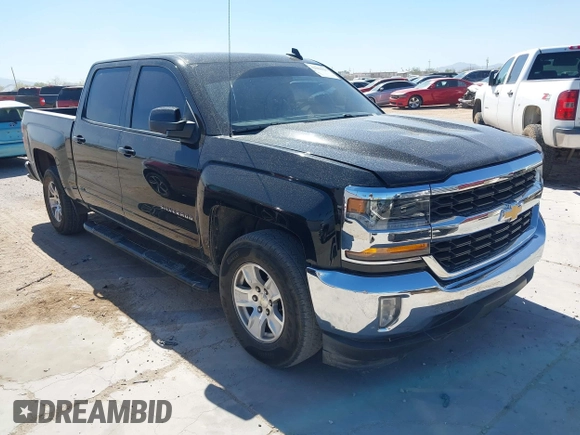 2018 Chevrolet Silverado 1500 LT with VIN 3GCPCREC9JG569925, listed as a IAAI auction lot 42086625 with 184,594 mi miles and . Bid and sale history available at DreamBid. Image 1.