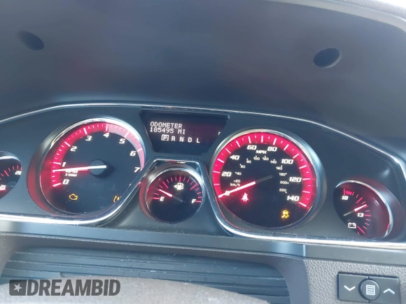 2013 GMC Acadia Denali with VIN 1GKKVTKD9DJ127376, listed as a IAAI auction lot 41876105 with 185,495 mi miles. Bid and sale history available at carsss.com. Image 7.
