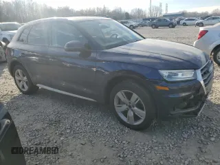 2018 Audi Q5 Premium with VIN WA1ANAFY9J2014052, listed as a Copart auction lot 46989835 with 126,505 mi miles and Salvage Title. Bid and sale history available at DreamBid. Image 4.