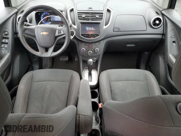 2016 Chevrolet Trax LS with VIN KL7CJKSB4GB708283, listed as a Copart auction lot 52745795 with 120,583 mi miles and Clean Title. Bid and sale history available at carsss.com. Image 8.