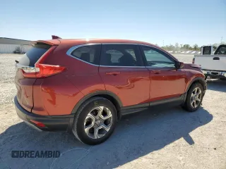 2017 Honda CR-V EX with VIN 2HKRW1H52HH519996, listed as a Copart auction lot 49722355 with 120,032 mi miles and Salvage Title. Bid and sale history available at carsss.com. Image 3.