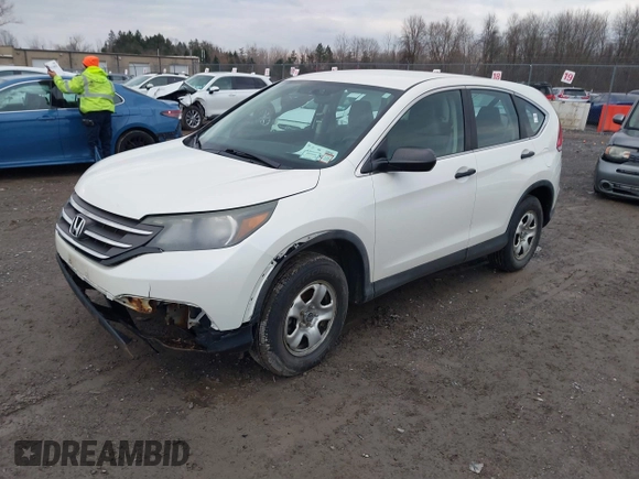 2014 Honda CR-V LX with VIN 5J6RM4H30EL114694, listed as a IAAI auction lot 41123860 with 153,896 mi miles. Bid and sale history available at carsss.com. Image 17.