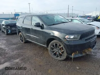 2020 Dodge Durango GT Plus z VIN 1C4RDJDG4LC146896, wystawiony jako IAAI lot #41027411 z przebiegiem 109 850 mil mil oraz . Historia ofert i sprzedaży dostępna na DreamBid. Obrazek 1.