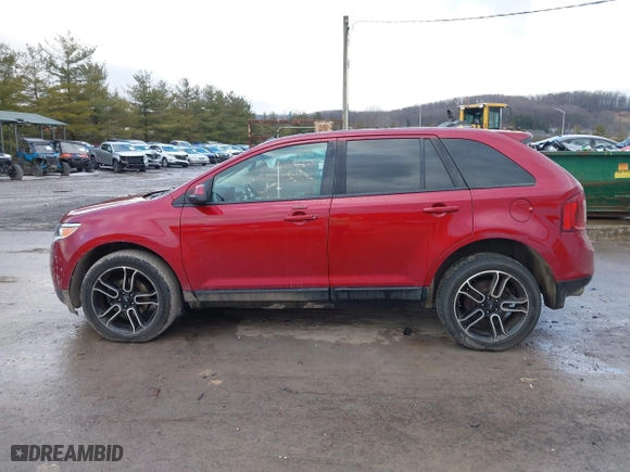 2013 Ford Edge SEL with VIN 2FMDK4JC7DBC80818, listed as a IAAI auction lot 41674183 with 198,407 mi miles. Bid and sale history available at carsss.com. Image 15.