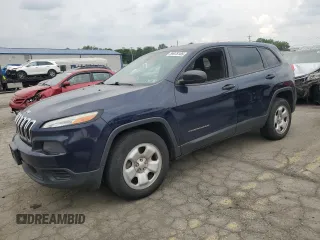 2015 Jeep Cherokee Sport z VIN 1C4PJMAB9FW622623, wystawiony jako Copart lot #59978105 z przebiegiem 216 055 mil mil oraz Czysty tytuł • Clean title. Historia ofert i sprzedaży dostępna na DreamBid. Obrazek 1.