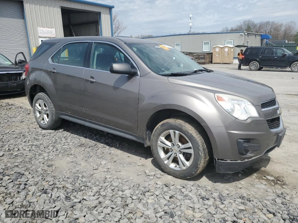 2010 Chevrolet Equinox LS with VIN 2CNALBEW1A6240909, listed as a Copart auction lot 52802235 with 0 mi miles and Salvage Title. Bid and sale history available at carsss.com. Image 4.