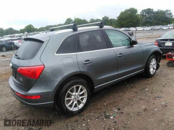 2012 Audi Q5 Premium Plus with VIN WA1LFAFP2CA077208, listed as a IAAI auction lot 42338739 with 141,467 mi miles and . Bid and sale history available at DreamBid. Image 4.