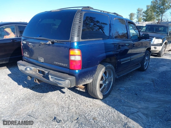 2001 Chevrolet Tahoe LS with VIN 1GNEK13T21J299814, listed as a IAAI auction lot 41821448 with 314,557 mi miles. Bid and sale history available at carsss.com. Image 4.