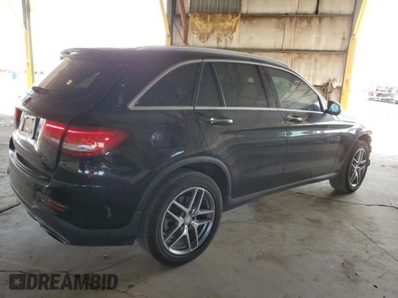 2016 Mercedes-Benz GLC with VIN WDC0G4JBXGF111112, listed as a Copart auction lot 51819175 with 156,288 mi miles and Salvage Title. Bid and sale history available at carsss.com. Image 3.