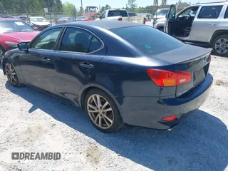 2006 Lexus IS 250 Manual with VIN JTHBK262462019928, listed as a IAAI auction lot 42008086 with 158,330 mi miles. Bid and sale history available at carsss.com. Image 3.