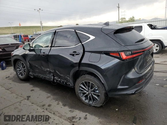2022 Lexus NX with VIN JTJAKCEZXN2009465, listed as a Copart auction lot 50937143 with 5,143 mi miles. Bid and sale history available at carsss.com. Image 2.