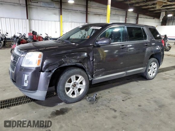 2013 GMC Terrain SLE with VIN 2GKALMEK4D6302339, listed as a Copart auction lot 55856355 with 192,617 mi miles and Salvage title. Bid and sale history available at DreamBid. Image 1.