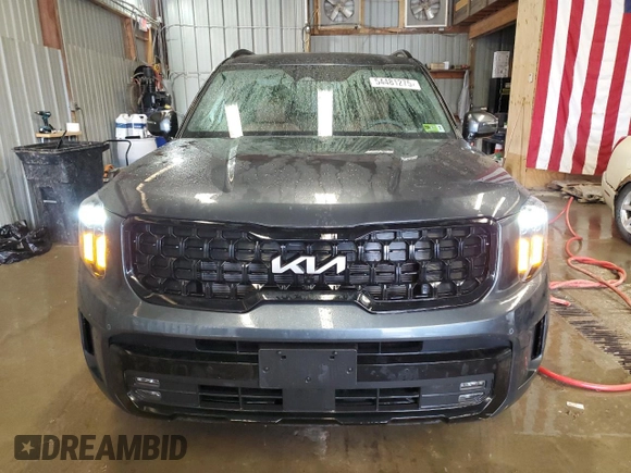 2024 Kia Telluride SX Prestige X-Line with VIN 5XYP5DGC2RG522580, listed as a Copart auction lot 54481275 with 14,066 mi miles and Salvage title. Bid and sale history available at DreamBid. Image 5.