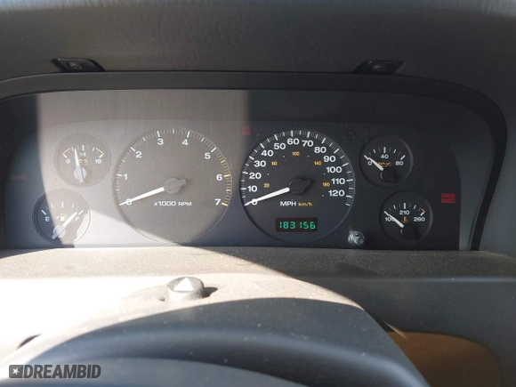 1999 Jeep Grand Cherokee Laredo with VIN 1J4GW58S6XC554582, listed as a IAAI auction lot 41780284 with 183,156 mi miles. Bid and sale history available at carsss.com. Image 7.