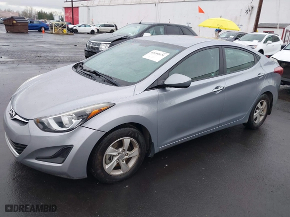 2015 Hyundai Elantra Limited with VIN 5NPDH4AE4FH604206, listed as a IAAI auction lot 41190171 with 101,389 mi miles. Bid and sale history available at carsss.com. Image 17.