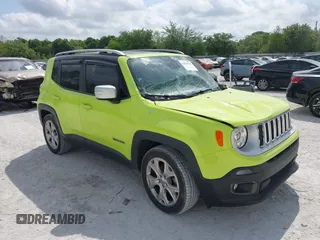 2018 Jeep Renegade Limited with VIN ZACCJADB6JPJ18526, listed as a IAAI auction lot 42078144 with 138,112 mi miles and . Bid and sale history available at DreamBid. Image 1.