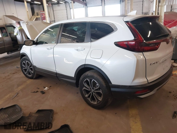 2022 Honda CR-V EX-L with VIN 2HKRW2H89NH611778, listed as a IAAI auction lot 41885739 with 26,582 mi miles. Bid and sale history available at carsss.com. Image 3.