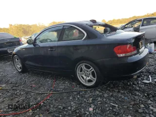 2010 BMW 1 Series 128i with VIN WBAUP9C5XAVL89207, listed as a Copart auction lot 80018904 with 124,842 mi miles and Salvage Title. Bid and sale history available at DreamBid. Image 2.